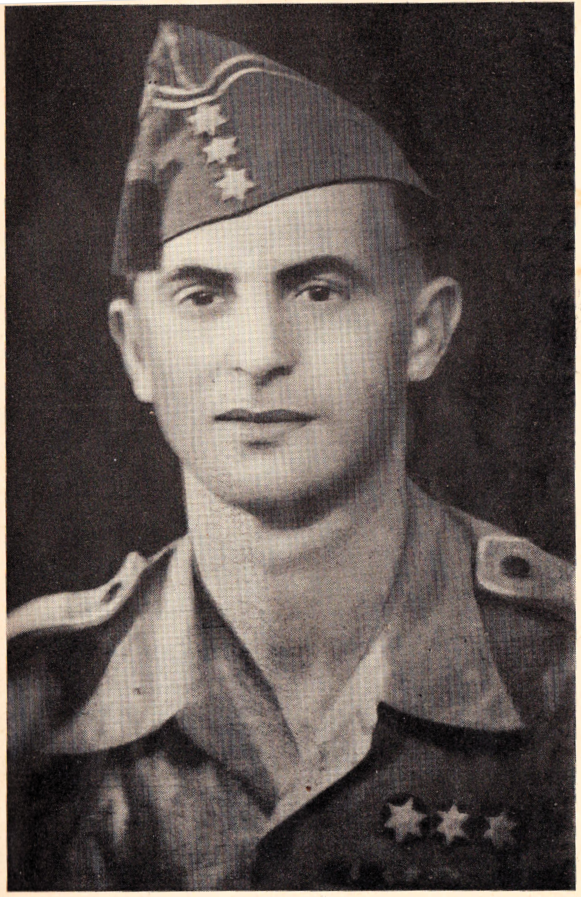 El primer capitán falangista